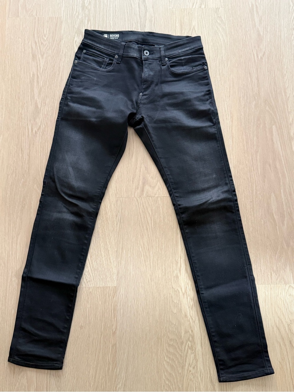 Gstar Raw Men’s Black Skinny Stretch Jeans - Size 30